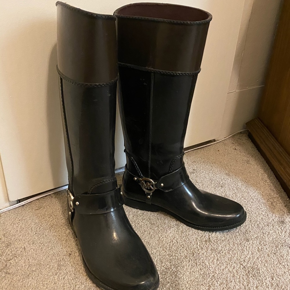 Michael Kors Knee High Rain Boots